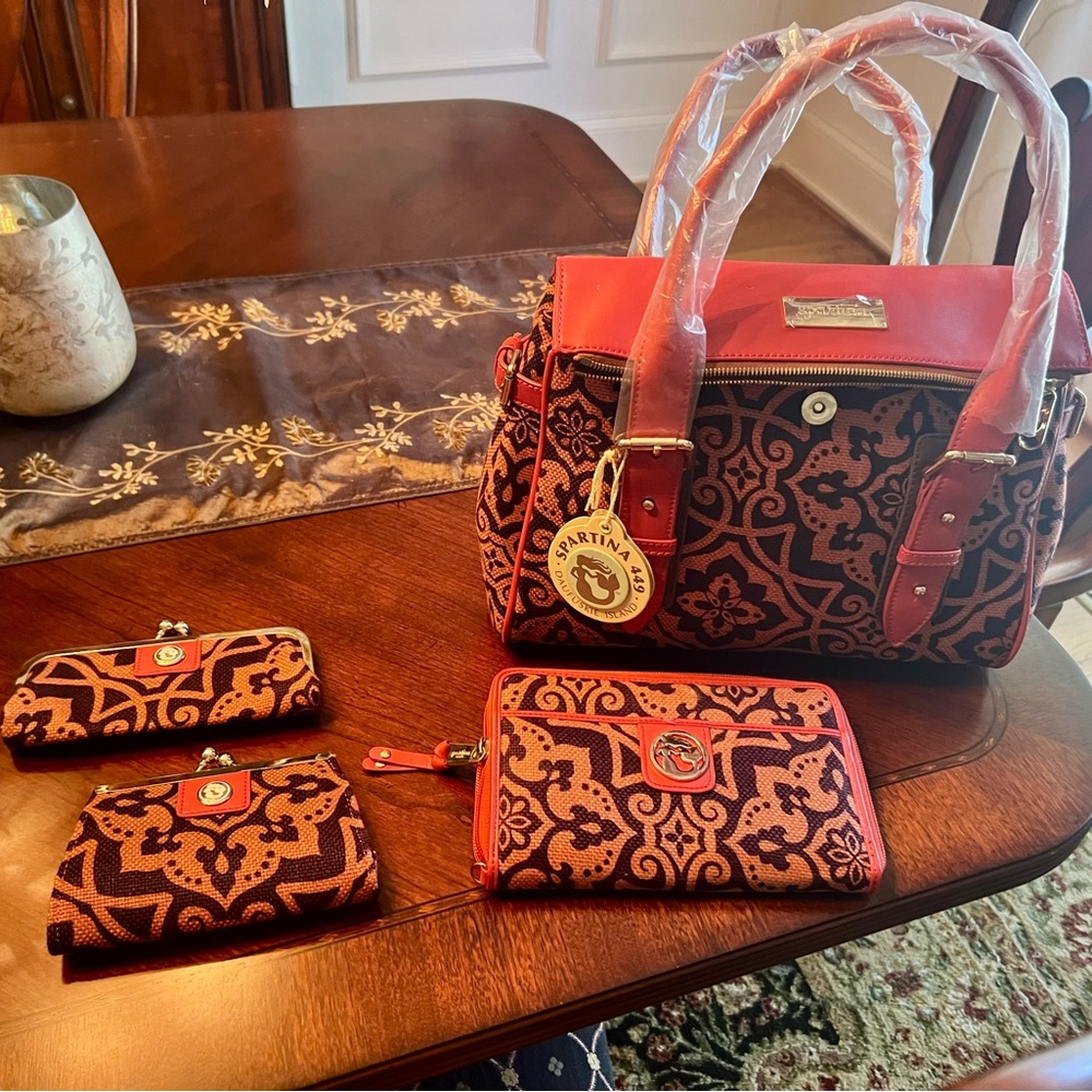 Spartina Purse and wallet set, Brand New!